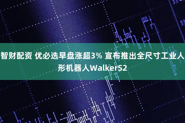 智财配资 优必选早盘涨超3% 宣布推出全尺寸工业人形机器人WalkerS2